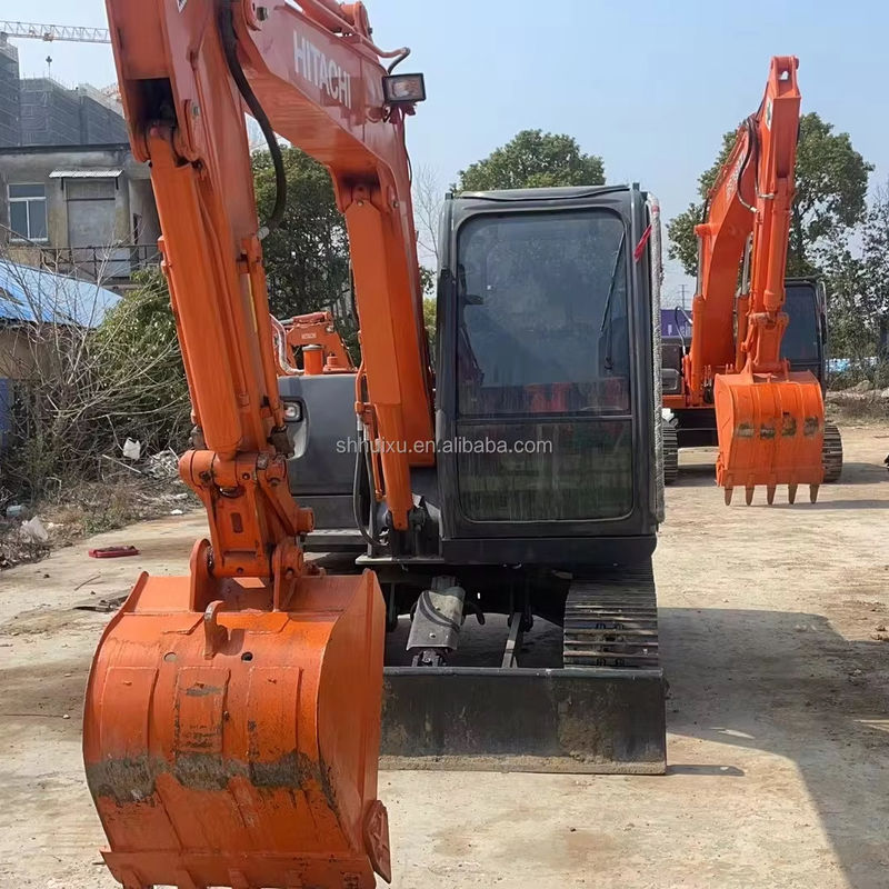 Jakość Hitachi używany zx60 6 ton mini grabiarki 60 model używany oryginalny farba min I grabiarka Hitachi