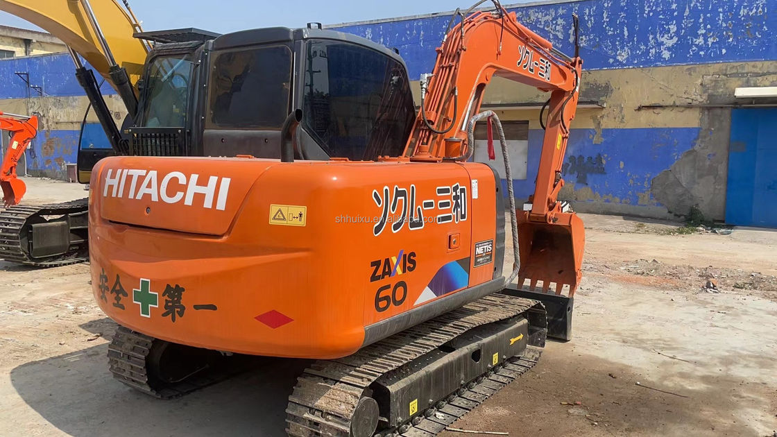 Jakość Hitachi używany zx60 6 ton mini grabiarki 60 model używany oryginalny farba min I grabiarka Hitachi