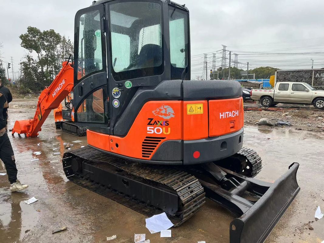 wysokiej mocy kopania używany Hitachi zx50u/drużyna mini grabarz Hitachi zx50 u
