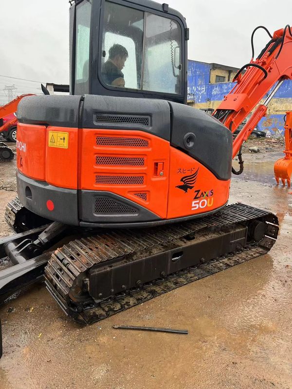 wysokiej mocy kopania używany Hitachi zx50u/drużyna mini grabarz Hitachi zx50 u