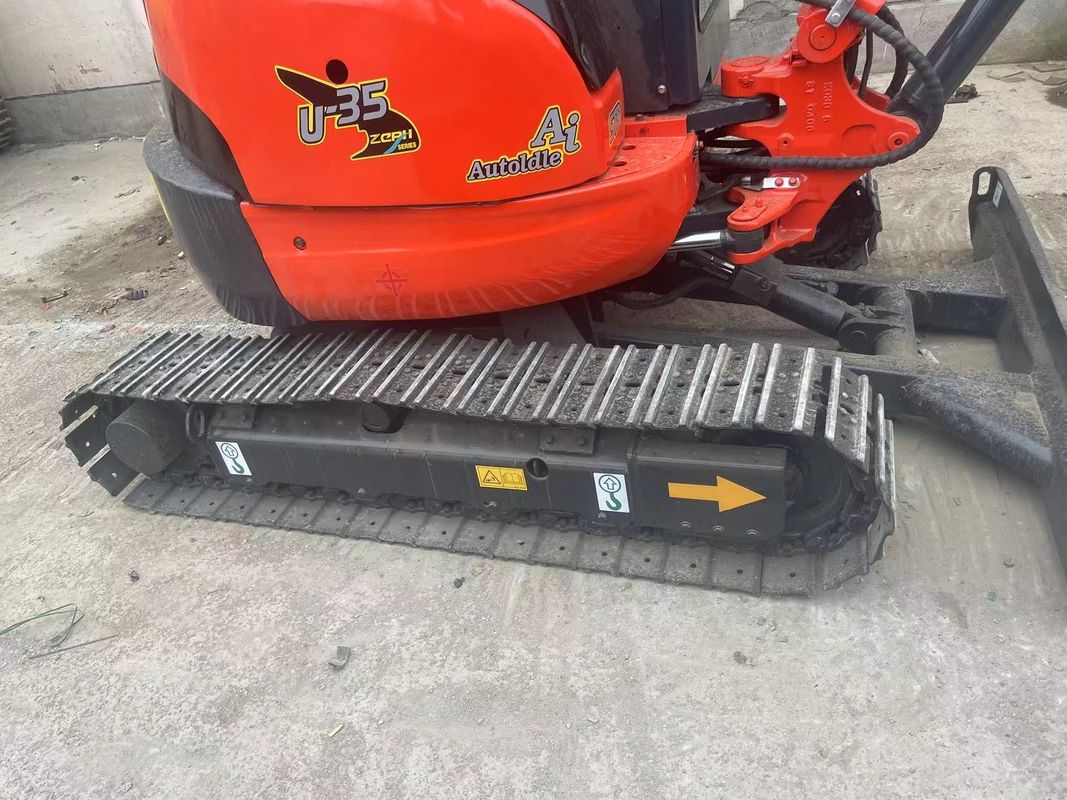 tanio cena używana mini koparka kubota35u/mini grabarz crawler używany kubota35u w sprzedaży