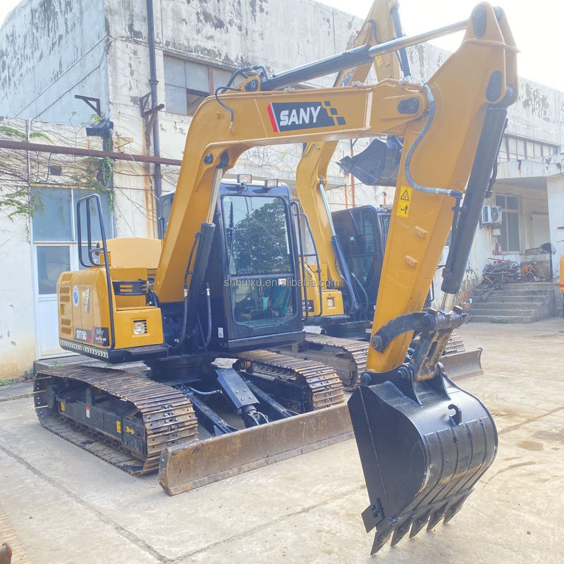 Chiny oryginalny użyty koparz Sany 75c SY75C-10 SY75C-8 SY75C-9 Mini koparz 8 ton