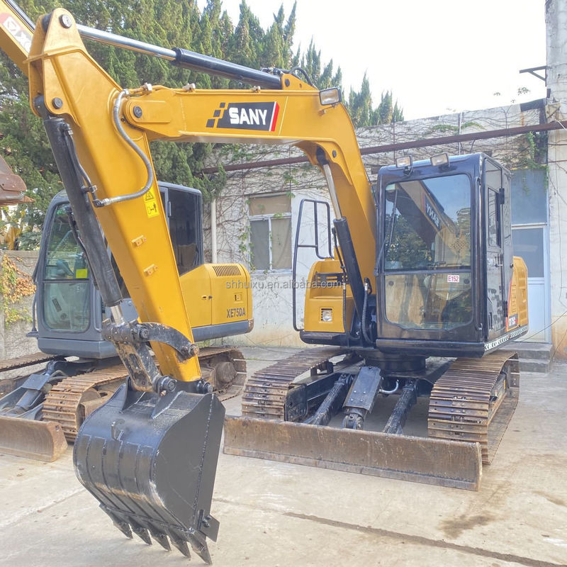 Chiny oryginalny użyty koparz Sany 75c SY75C-10 SY75C-8 SY75C-9 Mini koparz 8 ton