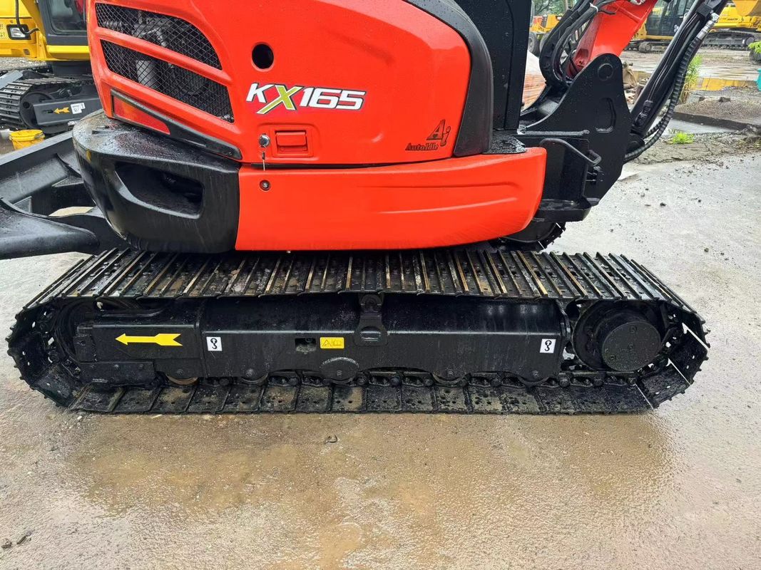 Niska cena używany koparz 6,5tony hydrauliczny KUBOTA KX165 koparz używany KUBOTA165 koparki oryginalne Japonia na sprzedaż