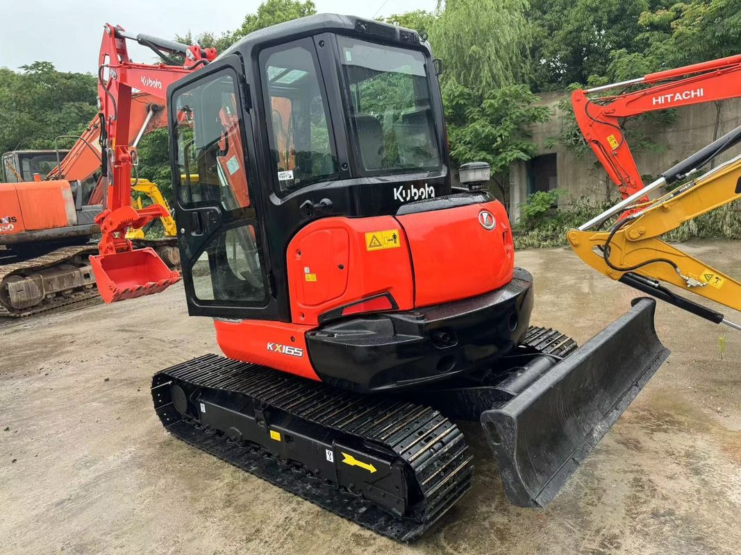Niska cena używany koparz 6,5tony hydrauliczny KUBOTA KX165 koparz używany KUBOTA165 koparki oryginalne Japonia na sprzedaż