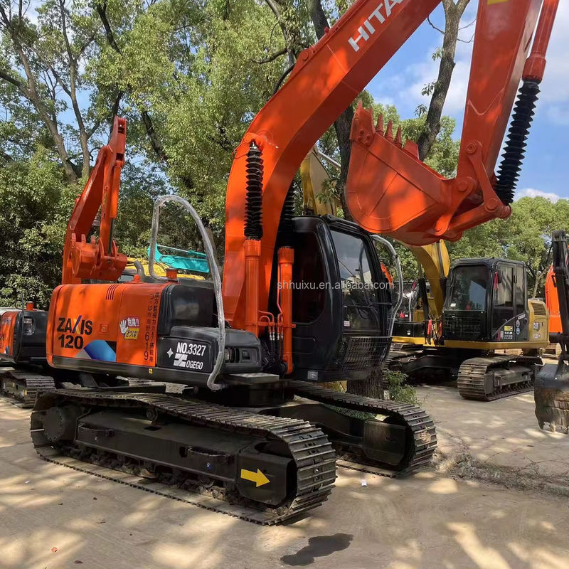 pomarańczowy używany Hitachi zx120/druga ręka Hitachi zx120 z taną ceną w sprzedaży