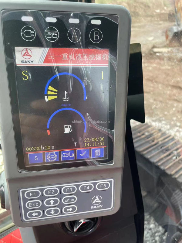 Stosowany Excavator hydrauliczny Sany 135 China Brand EPA Certyfikacja maszyna budowlana