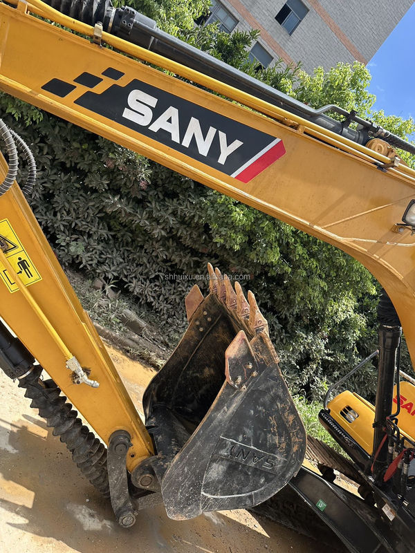 Stosowany Excavator hydrauliczny Sany 135 China Brand EPA Certyfikacja maszyna budowlana