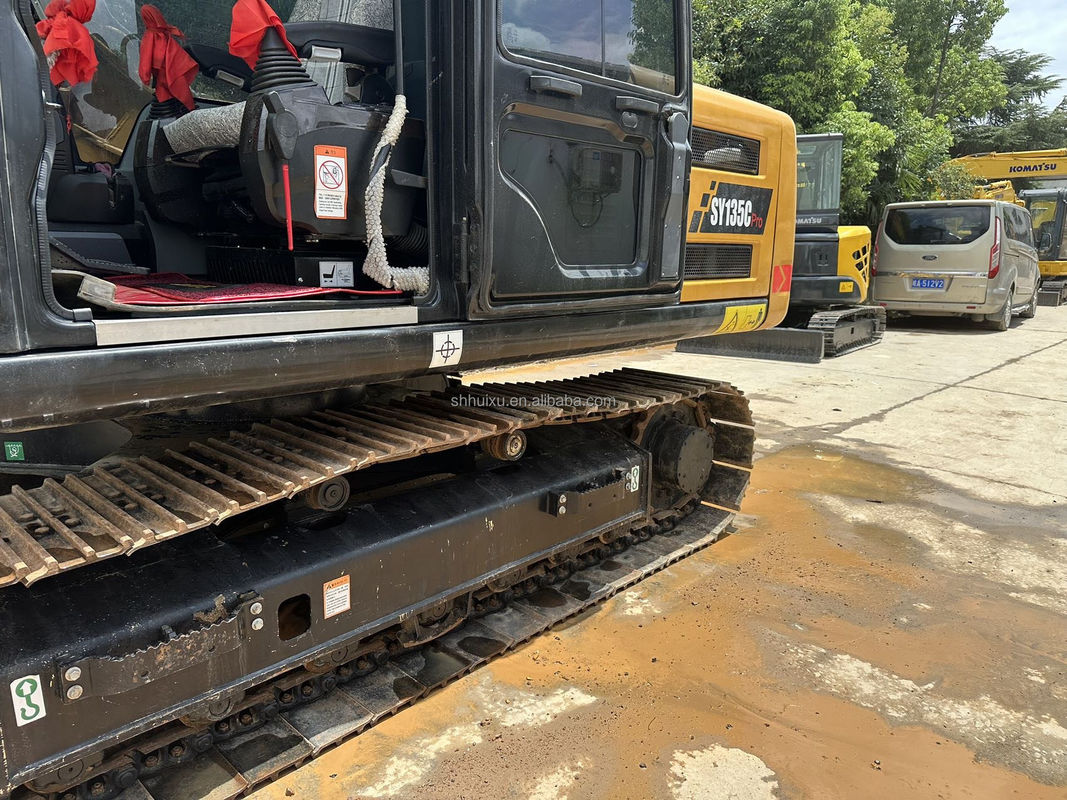 Używane hydrauliczne koparki żeglarskie SANY 135 215 chińska marka /budownictwo