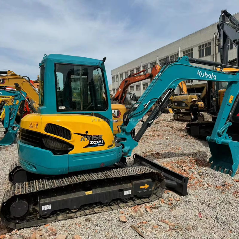 5.5 ton Mini używany grabarz Kubota Kx155 Original Japan Crawler Digger