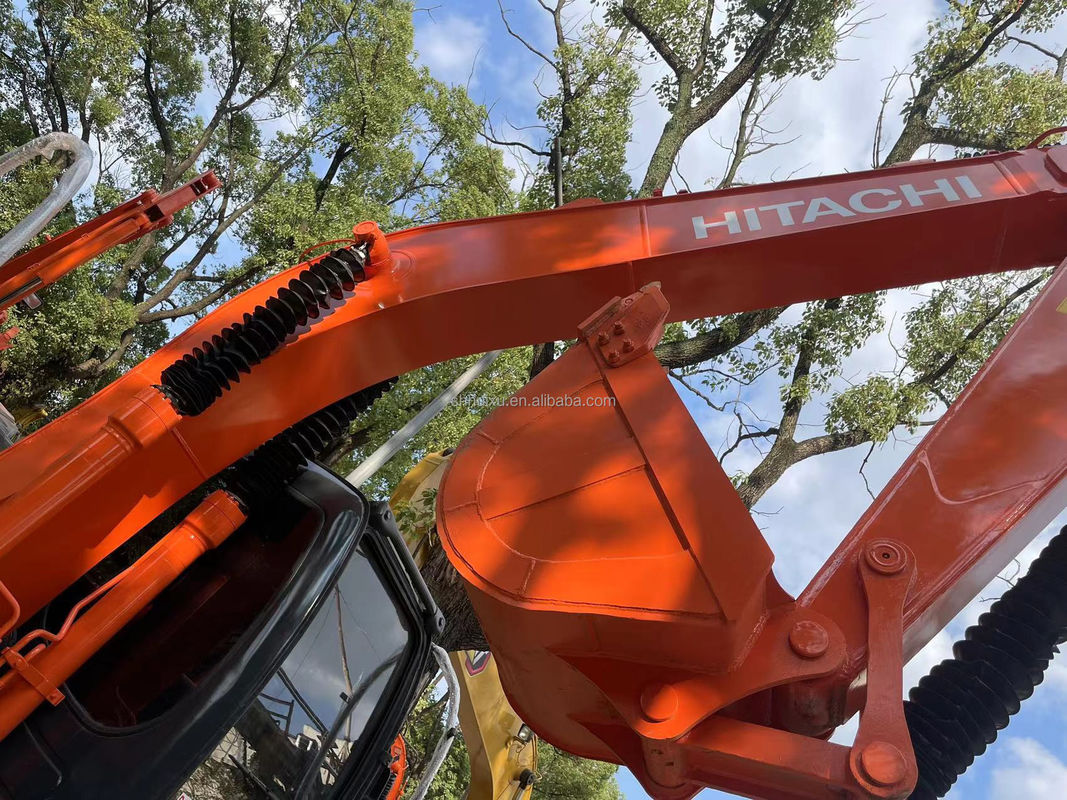 12000kg Zx120 używany grabarz Hitachi z drugiej ręki z oryginalną farbą 0,51m3