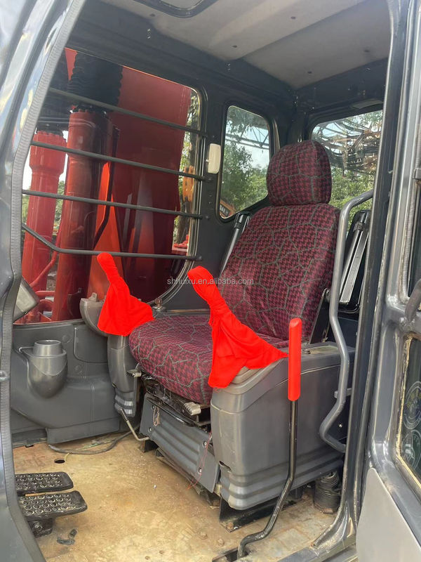 12000kg Zx120 używany grabarz Hitachi z drugiej ręki z oryginalną farbą 0,51m3