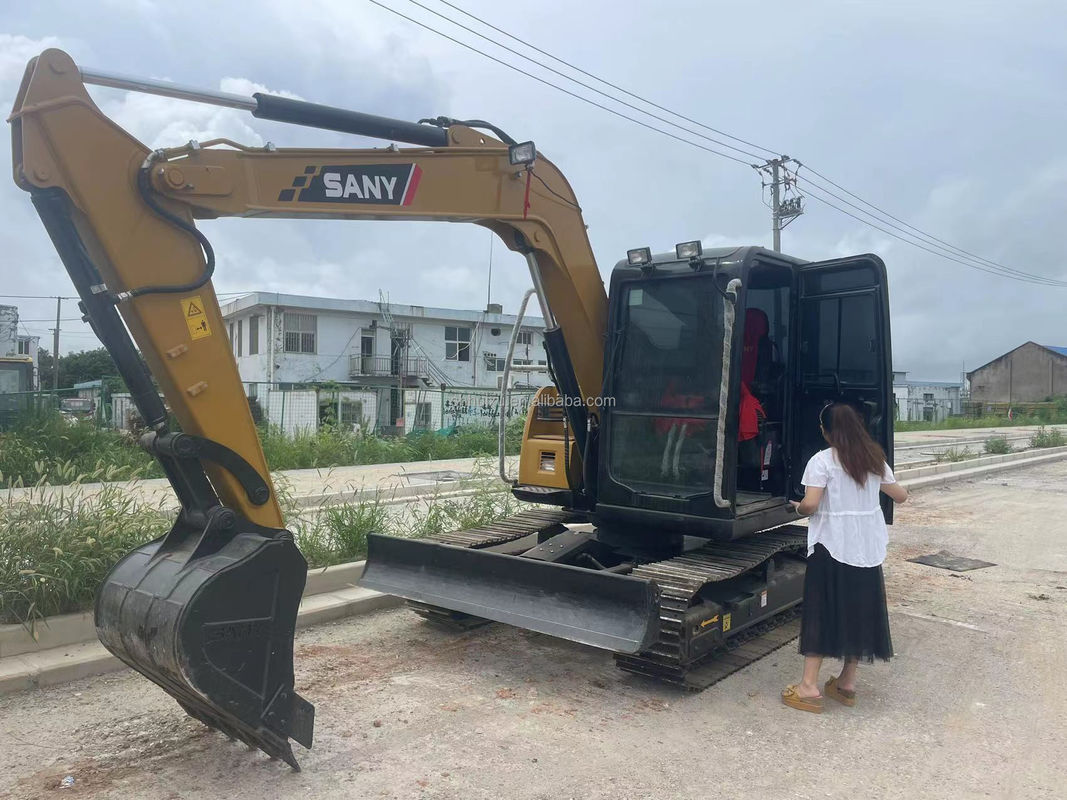 7.5 ton używany Sany Excavator używany Sany Crawler Excavator Sany75