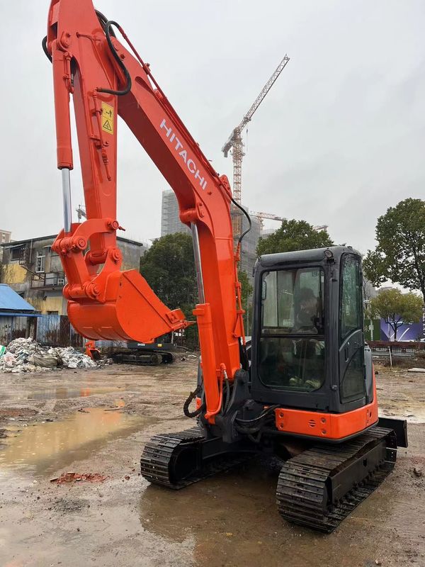 5500kg Mini Ekskawator używany Hitachi Zx50u Ekskawator używany Kolor oryginalny