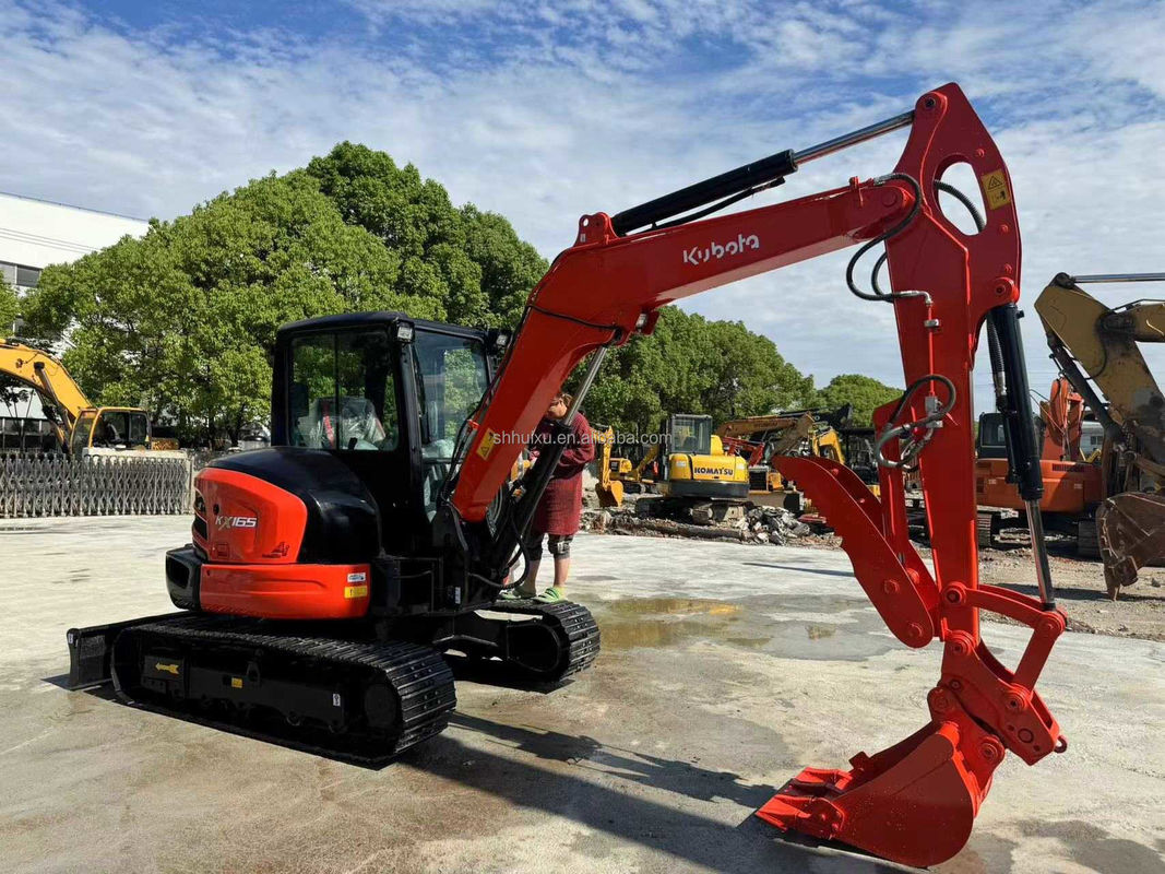 Mini KUBOTA KX165 używany grabarz typu Crawler