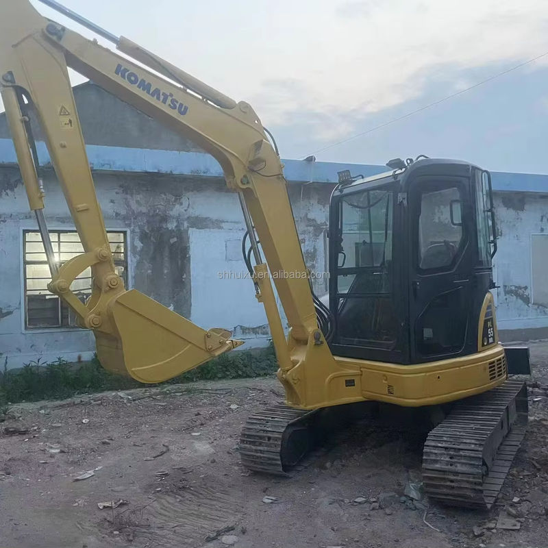 100%Japonia używane koparki Komatsu PC55 niska cena używane koparki Komatsu pc55 na sprzedaż