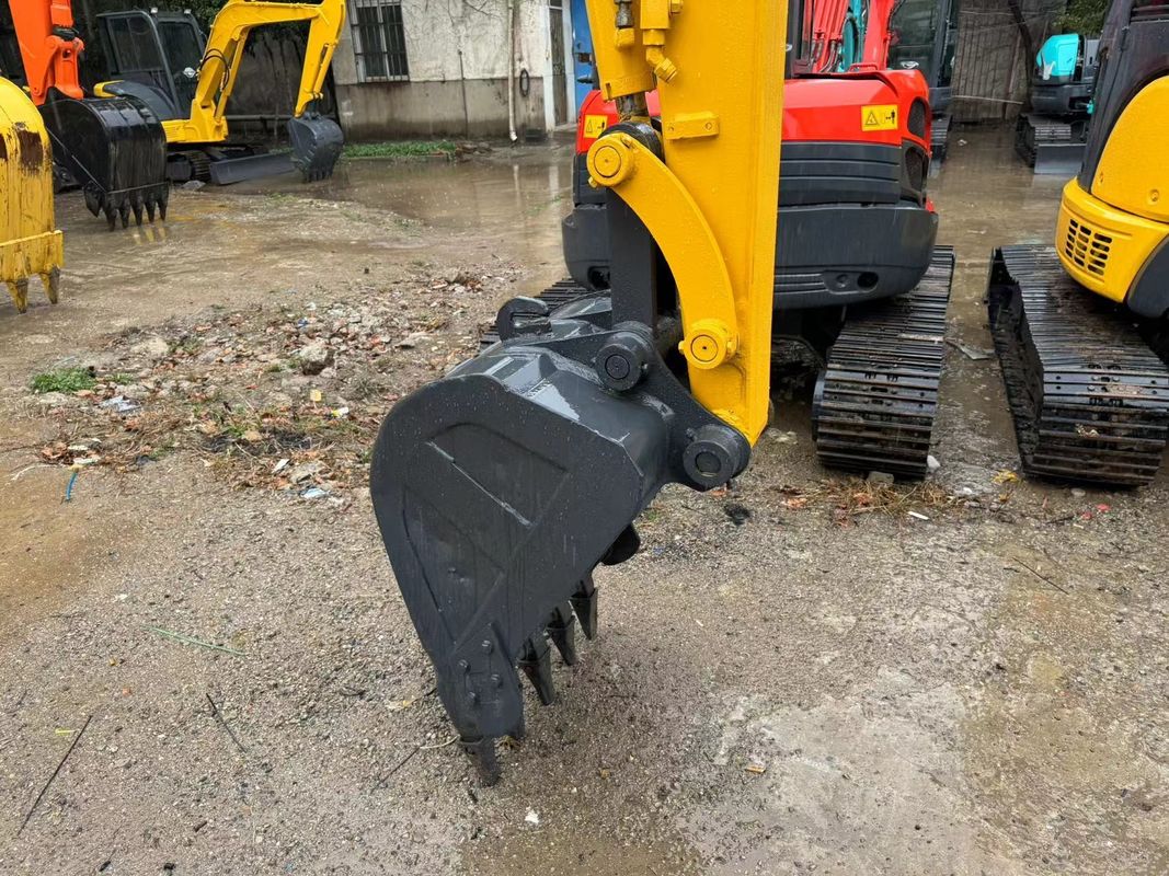 Wykorzystane małe koparki Komatsu PC55MR używane mini koparki Komatsu 5T maszyny maszyny gospodarstwa domowego sprzątanie sznelli