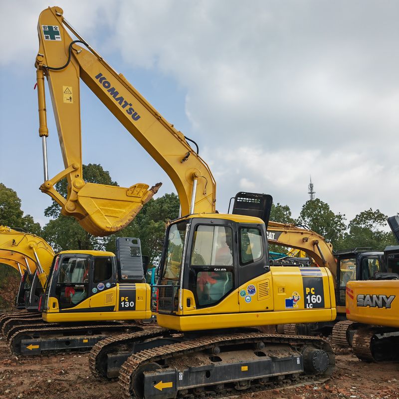 Stosowany grabarz komatsu pc160 do budowy górnictwa najlepsza cena sprzedaży Z certyfikatem CE/EPA w magazynie
