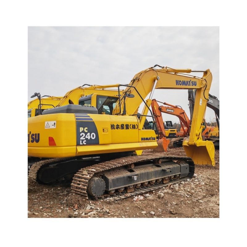 Używane Hydrauliczne Duże koparki komatsu pc240 Crawler 24tony używane koparki Japonia Marka oryginalna Komatsu pc240 Pc200-8