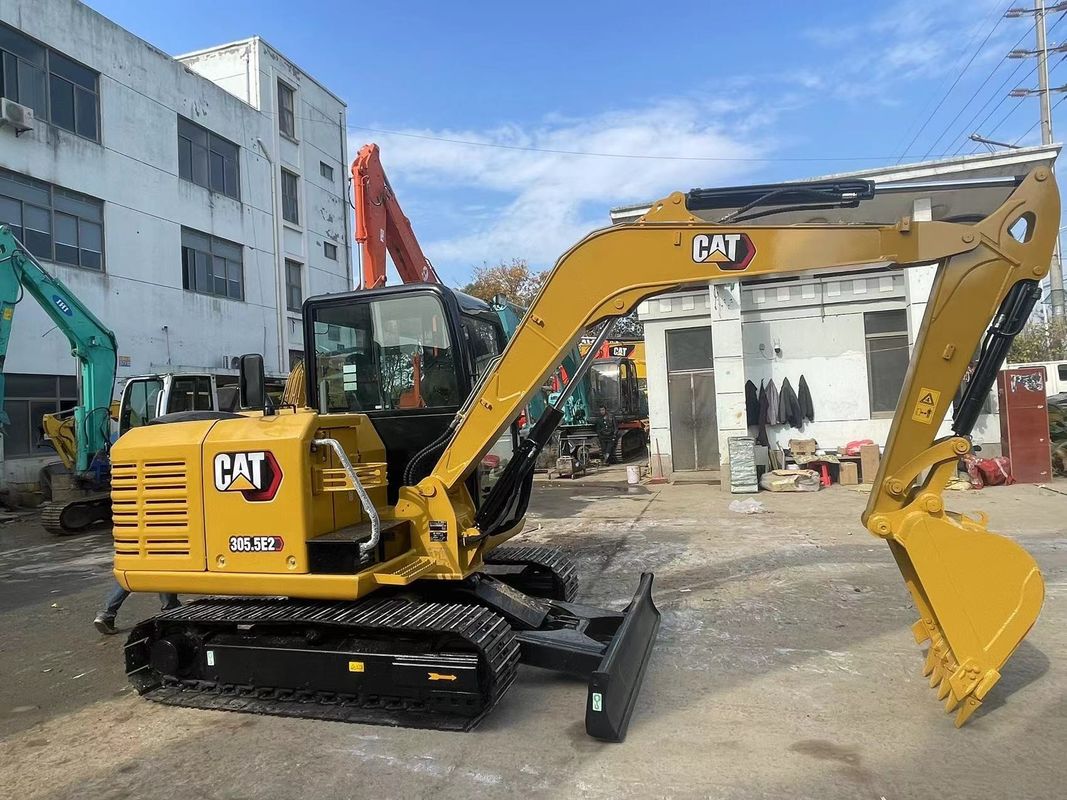 Niski czas pracy używany Caterpillar Cat 305.5E używany 303 8tons 220 210dl Cat 306E mini używany grabarz