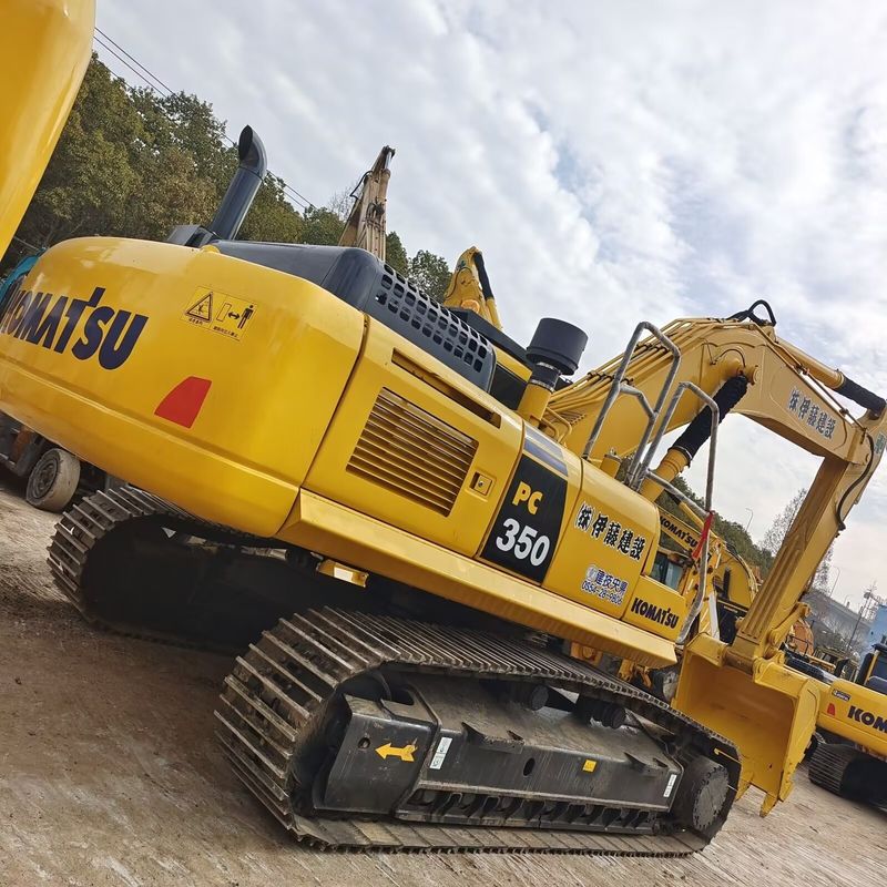 oryginalny kolor używany grabarz komatsu pc350-7/drugoręczny grabarz komatsu pc350-7 na sprzedaż