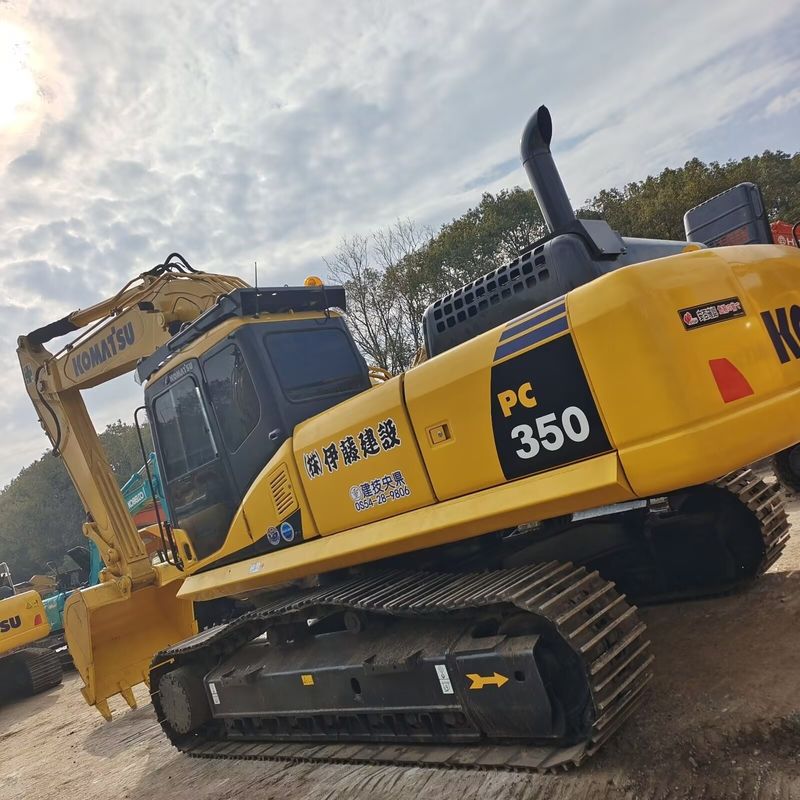 oryginalny kolor używany grabarz komatsu pc350-7/drugoręczny grabarz komatsu pc350-7 na sprzedaż