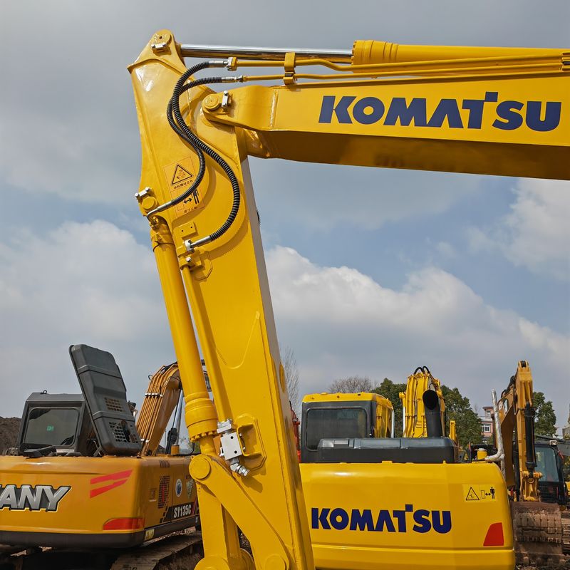 oryginalny kolor używany komatsu grabarz komatsu pc120/drużyna niska cena grabarz komatsu pc120