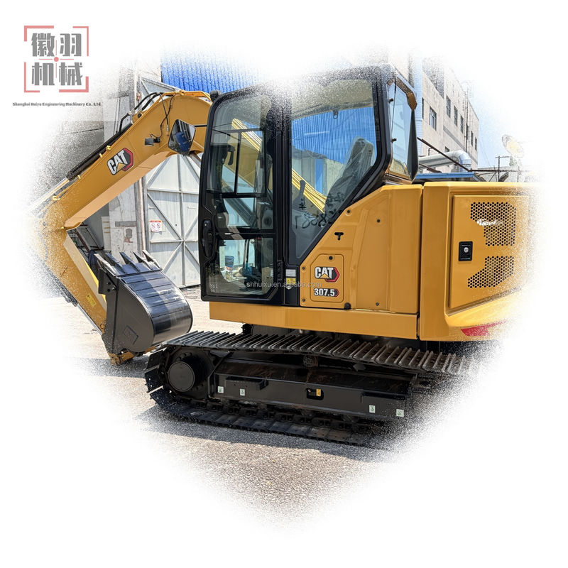 Używany Caterpillar 307.5 został wyprodukowany w 2023 Mini Używany Excavator mini cargo maszyny budowlane