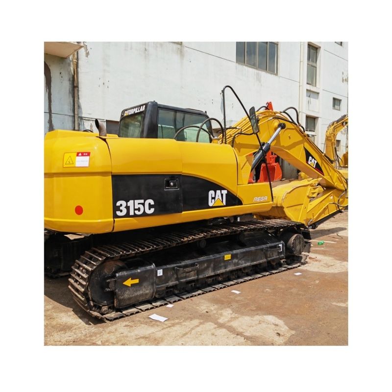 Wykorzystane gąsienicowe hydrauliczne wykopalnie CAT315C Maszyny budowlane mają EPA Inne maszyny budowlane