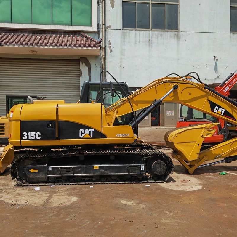 Wykorzystane gąsienicowe hydrauliczne wykopalnie CAT315C Maszyny budowlane mają EPA Inne maszyny budowlane