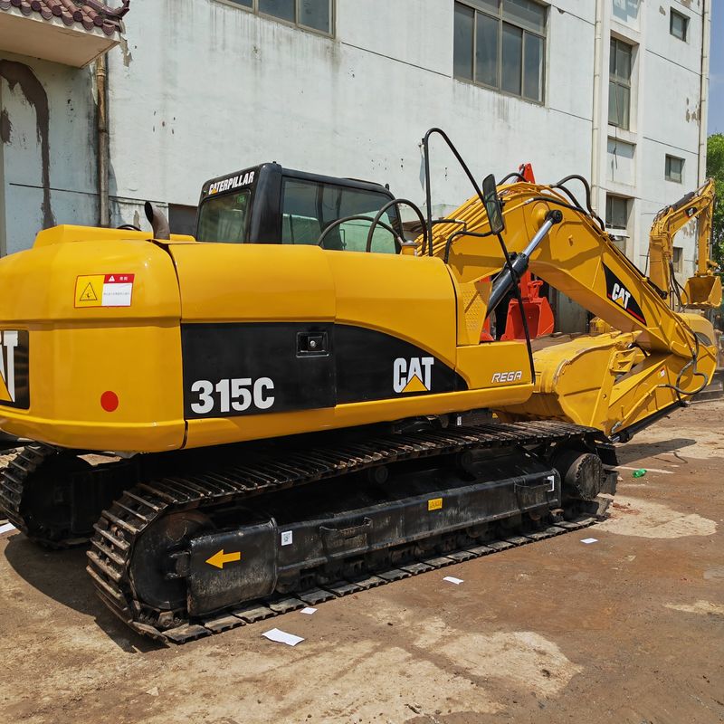 Wykorzystane gąsienicowe hydrauliczne wykopalnie CAT315C Maszyny budowlane mają EPA Inne maszyny budowlane