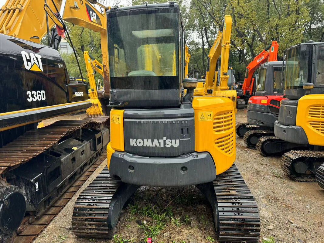 5.5ton mini używany grabarz używany komatsu pc55/tańka cena wysokiej jakości używany komatsu pc55 na sprzedaż