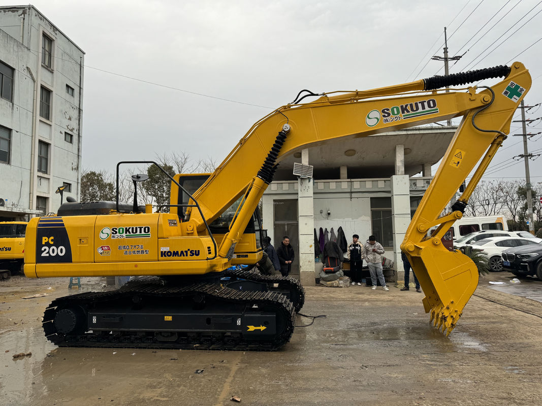 20 ton używany koparz Komatsu PC200 Ekskawator typu crawler
