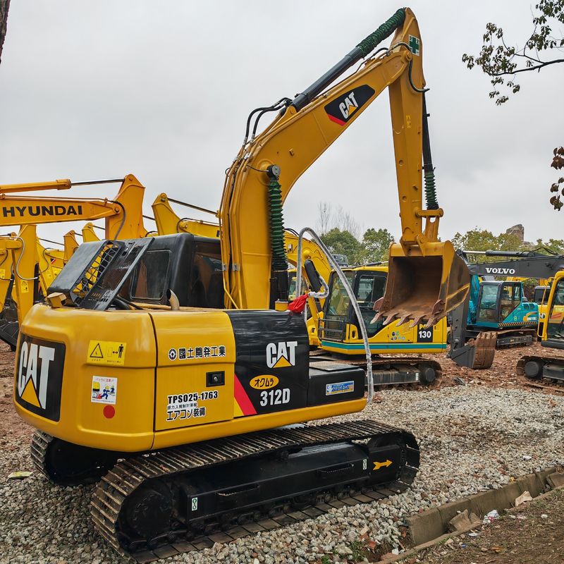 Certyfikat EPA Japonia używana mini grabiarka Caterpillar CAT312D 320D 330D używana grabiarka
