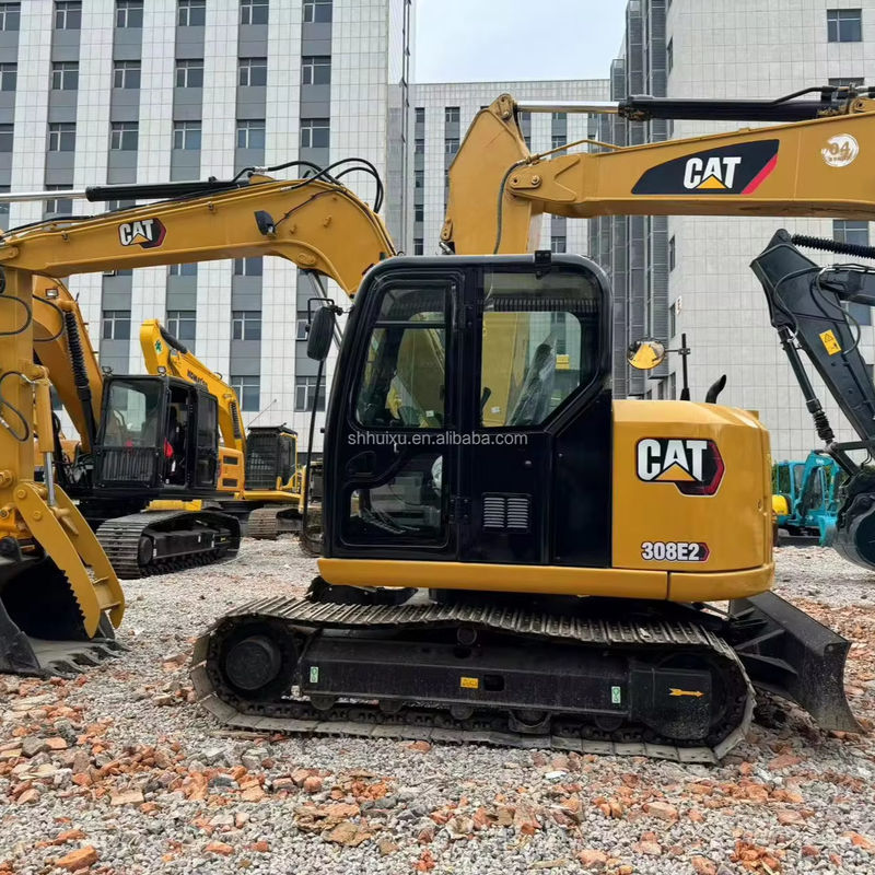 używany grabarz cat308e w dobrym stanie używany grabarz cat308c małe godziny pracy w sprzedaży