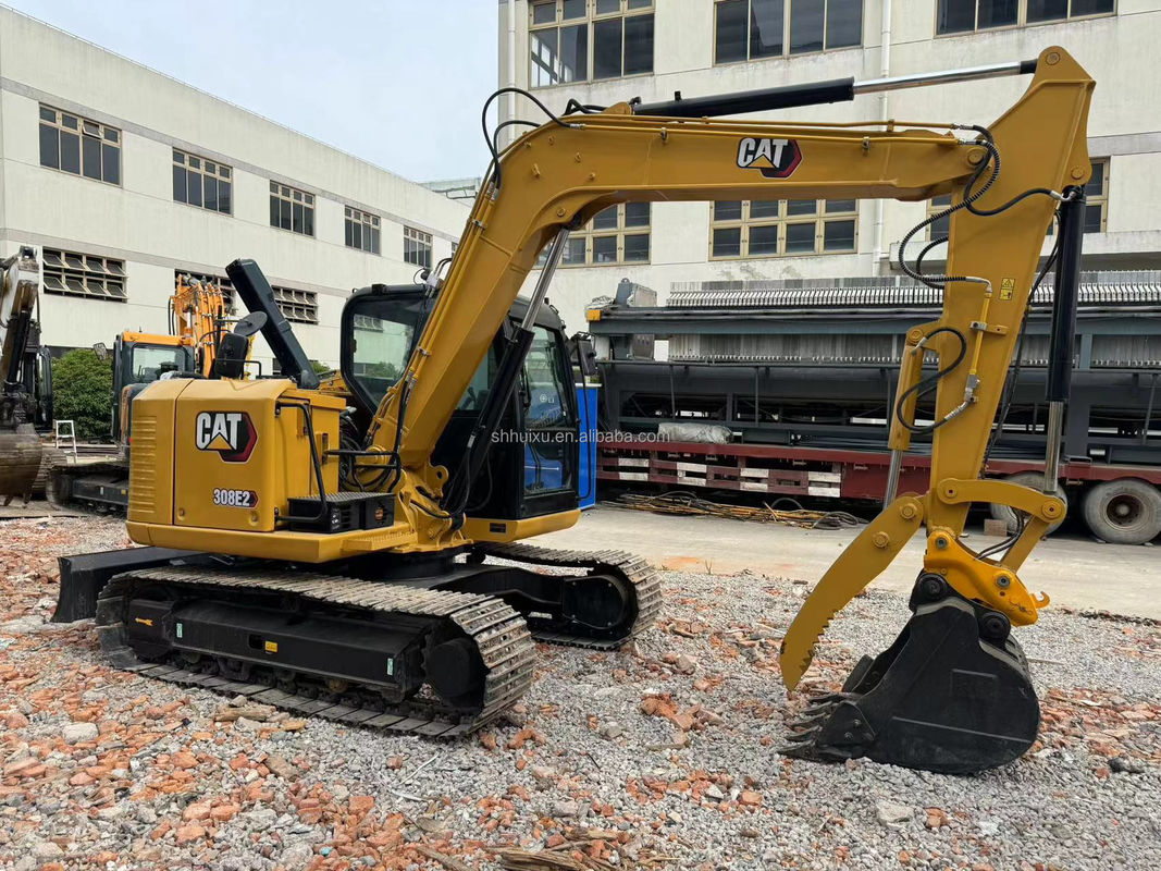 używany grabarz cat308e w dobrym stanie używany grabarz cat308c małe godziny pracy w sprzedaży