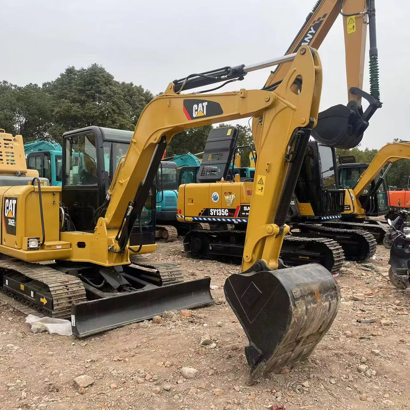 gąsienica używany grabarz cat306e/ używany mini grabarz cat 306e w sprzedaży