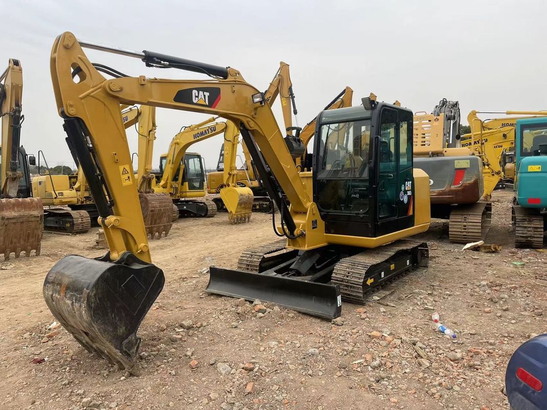 gąsienica używany grabarz cat306e/ używany mini grabarz cat 306e w sprzedaży