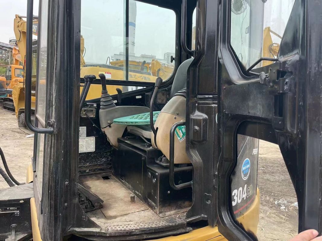 używany hydrauliczny grabarz mini cat 304c /drużyna dobra jakość grabarz crawler cat 3o4 w sprzedaży