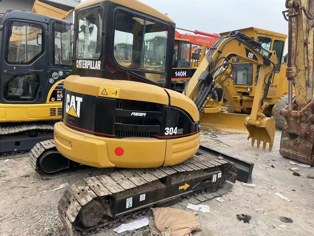 używany hydrauliczny grabarz mini cat 304c /drużyna dobra jakość grabarz crawler cat 3o4 w sprzedaży
