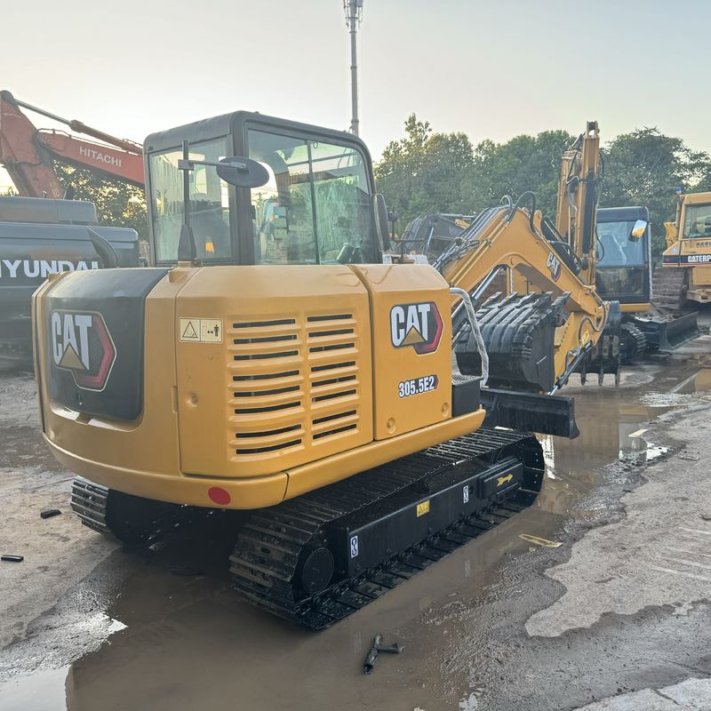 Zgodne z normami emisji UE wykorzystywane koparki koparki CAT 305.5E2 mają certyfikaty EPA i CE najlepsza jakość najlepsza cena