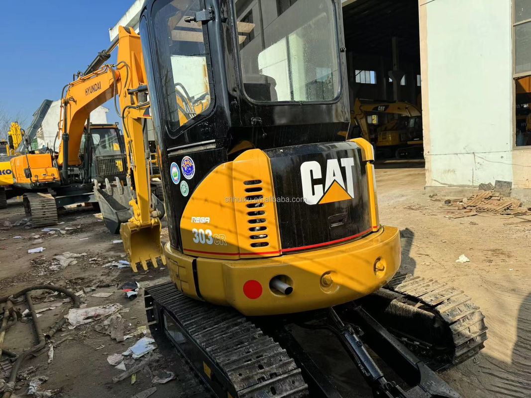 Prawie nowy Japonia używany 3 tony mini grabarz CAT303CR używany crawler japoński używany grabarz cena na sprzedaż