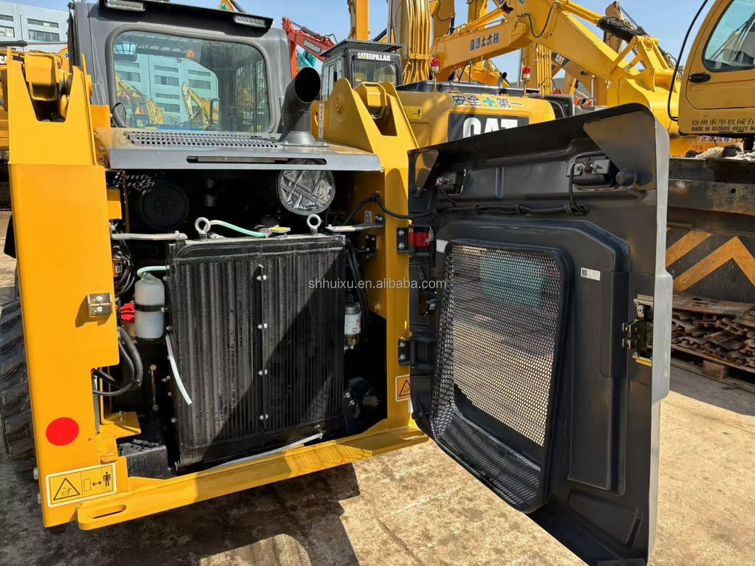 używany skok maszyny CAT 246D3 Caterpillar kołowe koparki Japonia oryginalne kołowe koparki