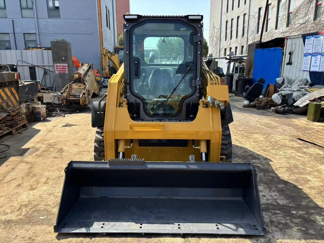 używany skok maszyny CAT 246D3 Caterpillar kołowe koparki Japonia oryginalne kołowe koparki