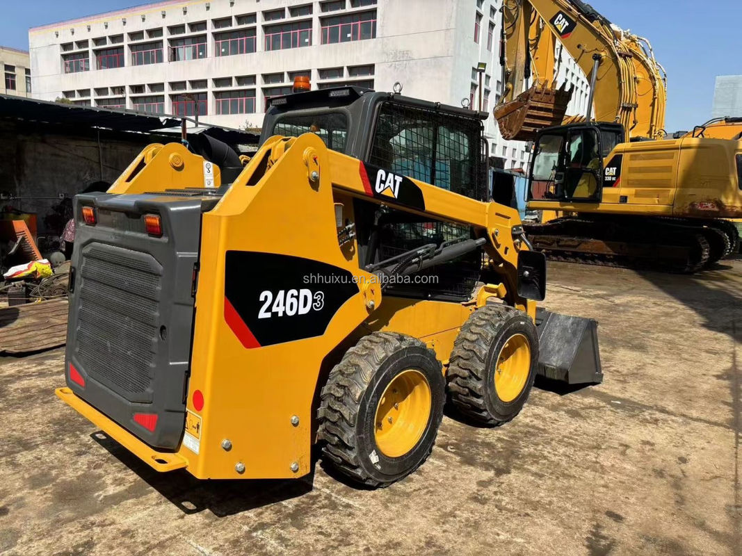 Caterpillar 246D Skid Steer używany Cat 246C Skid Steer Loader