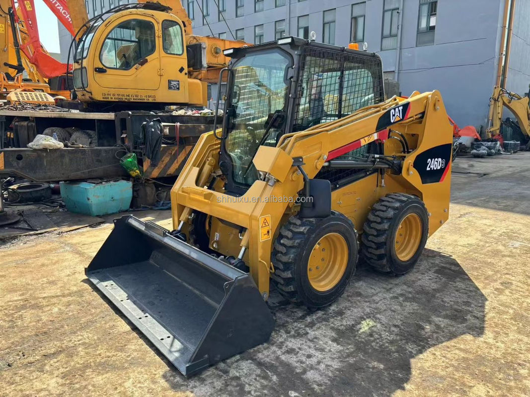 Caterpillar 246D Skid Steer używany Cat 246C Skid Steer Loader
