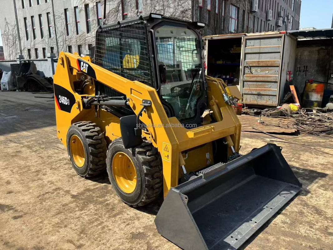 Caterpillar 246D Skid Steer używany Cat 246C Skid Steer Loader