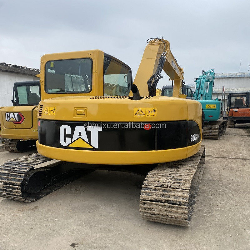 Oryginalny farba używany CARWLER CAT EXCAVATOR CAT308C/SECOND HAND CHEAP EXCAVATOR CAT308C ON SALE