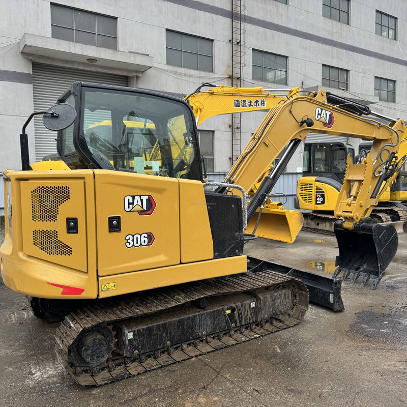 Wykorzystany grabarz CAT306/ORIGINAL MOTOR MADE IN JAPAN Wykorzystany CAT 306 DO PRODUKCJI