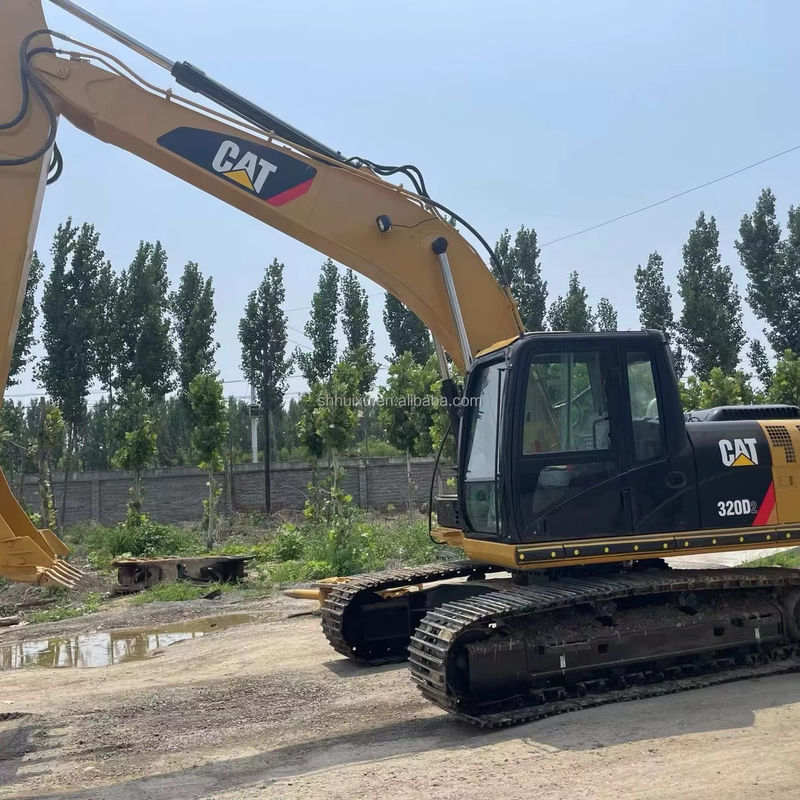 oryginalna farba używana koparka Cat 320d w Chinach Szanghaj używany Cat 320d na sprzedaż